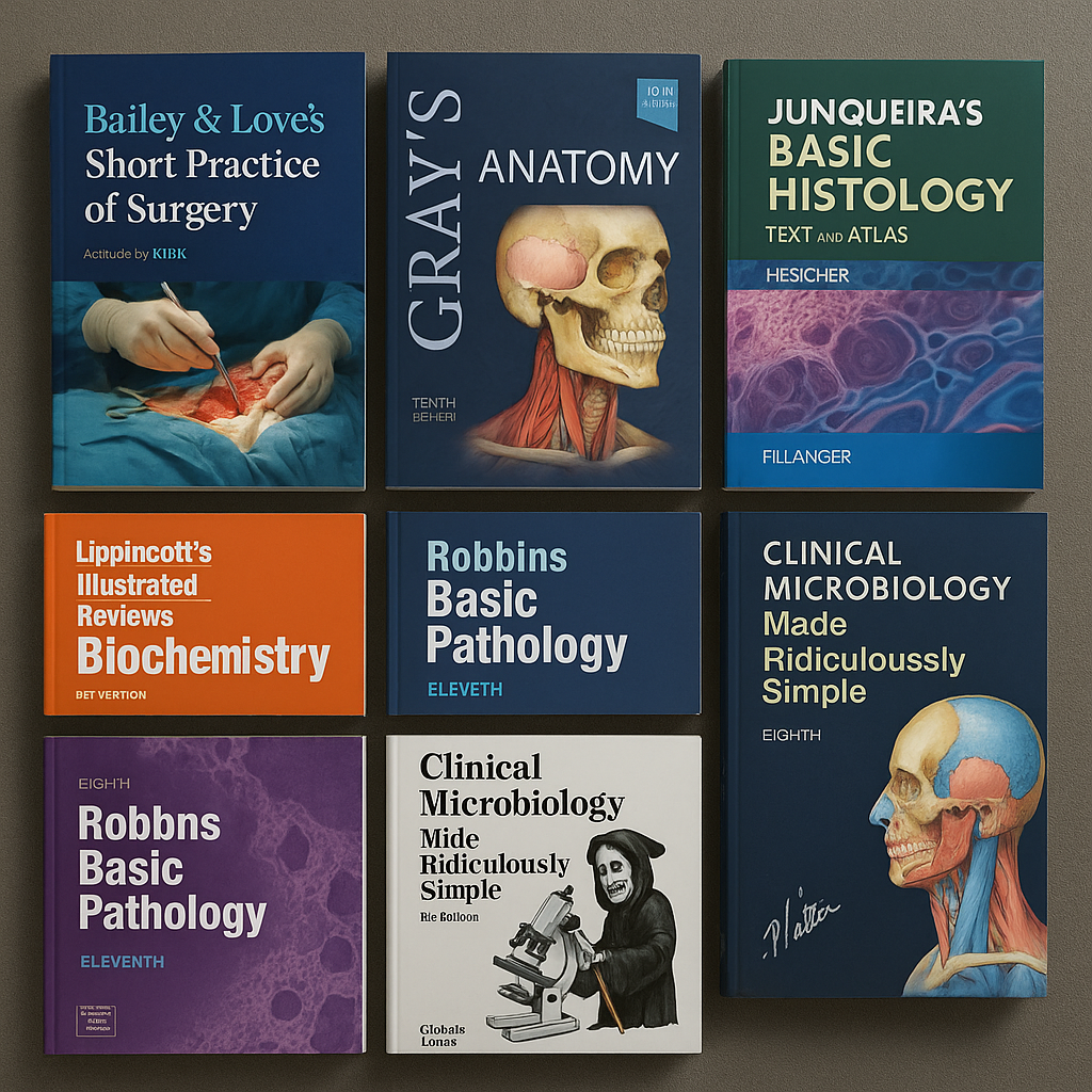 Future Doctor's Book Bank – 1st to Final Year Essentials